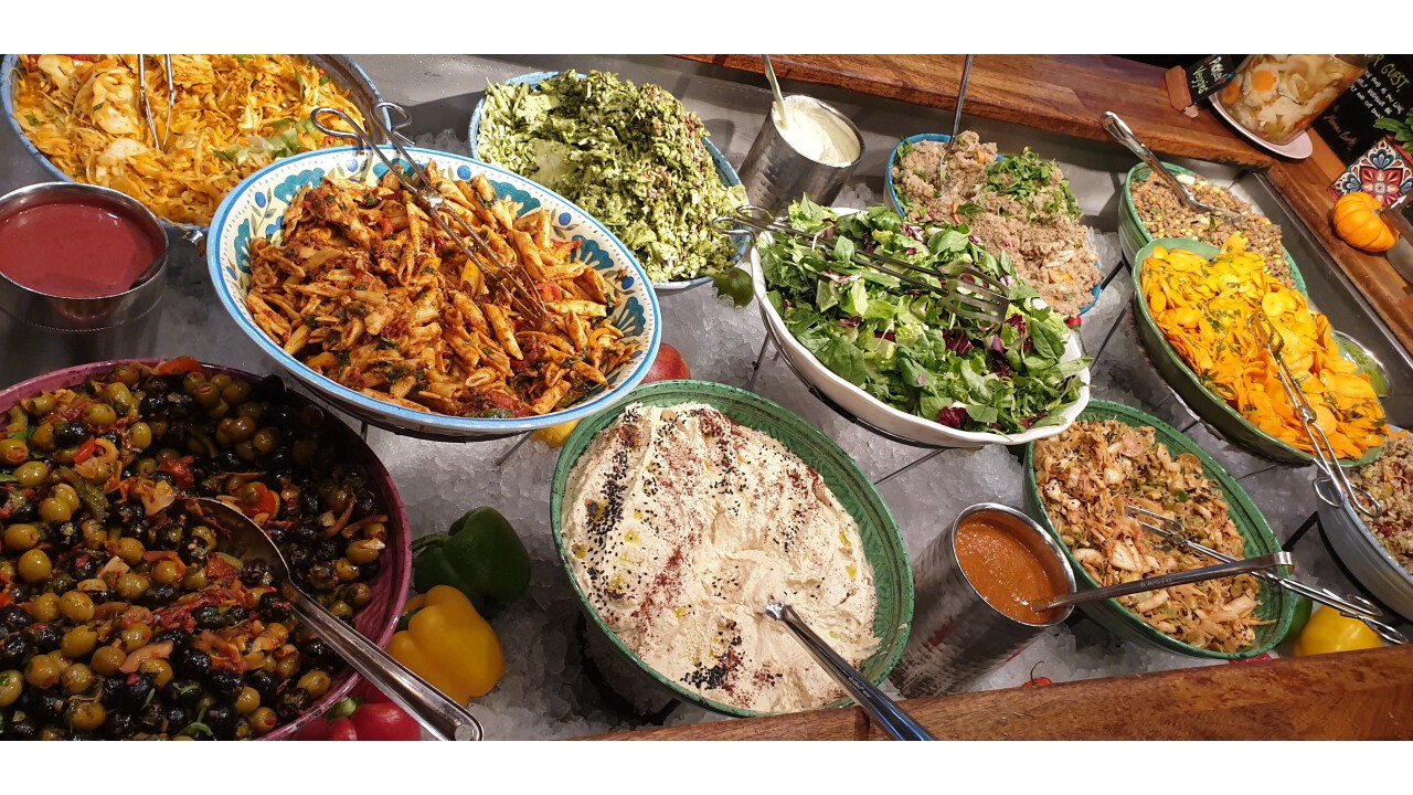 Veganes Buffet