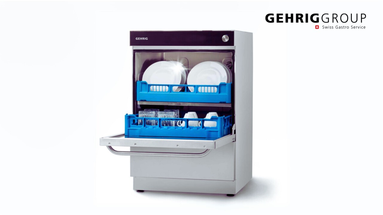Hightech aus der Schweiz: GEHRIG Geschirrspülmaschinen