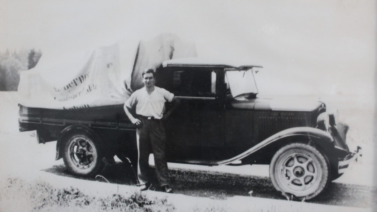 Der erste Lastwagen 1940 